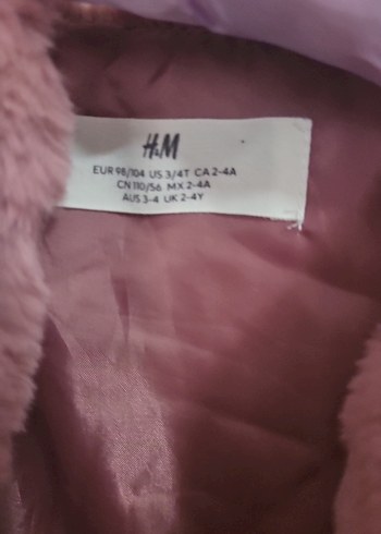 Kız Çocuk Pembe Kürklü Yelek - Görsel 4