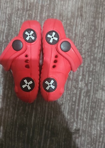 Kırmızı Tokalı Erkek Çocuk Terlik - Görsel 4