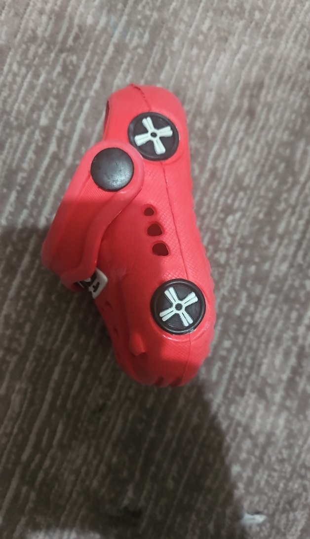 Kırmızı Tokalı Erkek Çocuk Terlik - Görsel 3