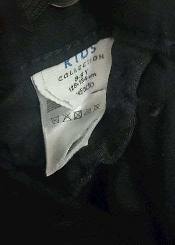 Siyah  Denim Erkek Çocuk Pantolon - Görsel 3