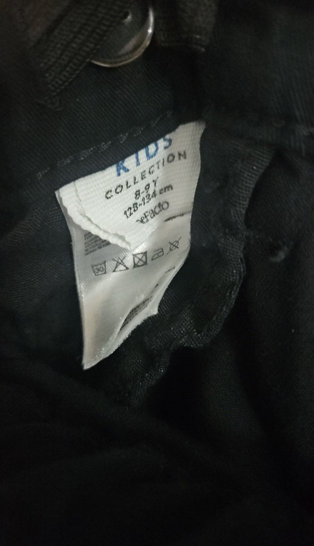 Siyah  Denim Erkek Çocuk Pantolon - Görsel 3