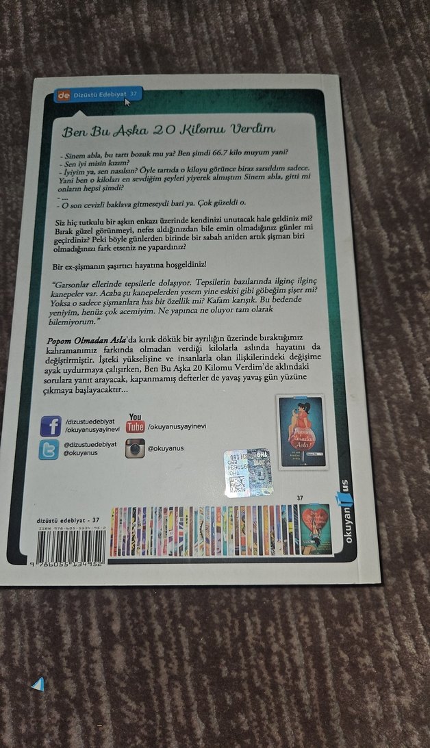 Ben Bu Aşka 20 Kilomu Verdim - Roman - Görsel 2