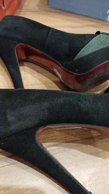 Siyah yesil  nubuk platform - Görsel 5