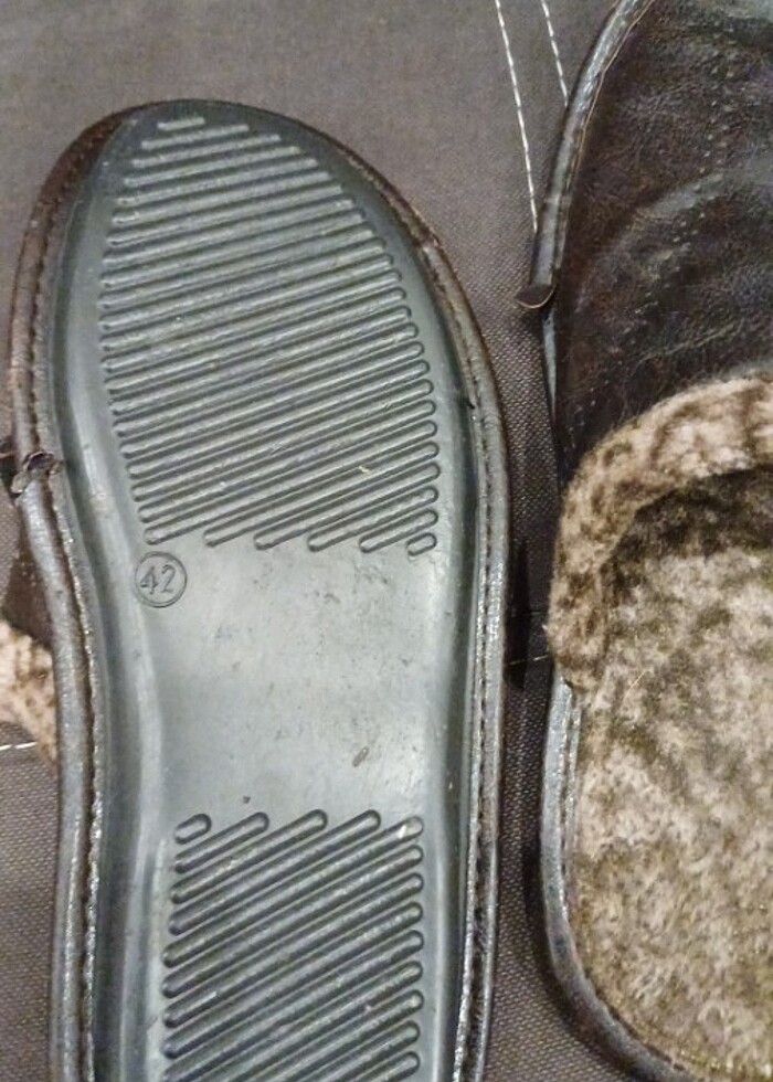 Ev erkek terliği  - Görsel 2