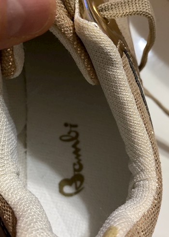 Altın RenkliPlatform Spor Ayakkabı - Görsel 2