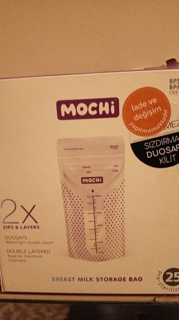 MONCHİ SIZDIRMAZ KİLİTLİ SÜT SAKLAMA POŞETİ - Görsel 6