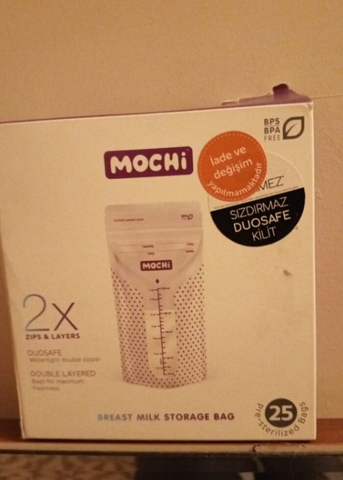 MONCHİ SIZDIRMAZ KİLİTLİ SÜT SAKLAMA POŞETİ - Görsel 3