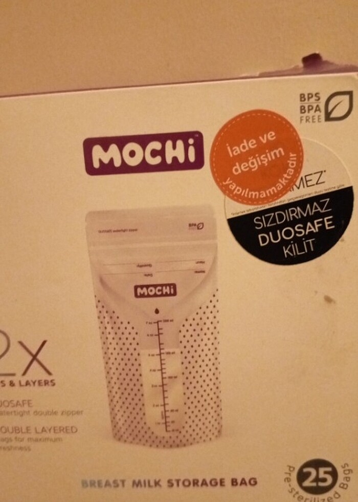 MONCHİ SIZDIRMAZ KİLİTLİ SÜT SAKLAMA POŞETİ - Görsel 4