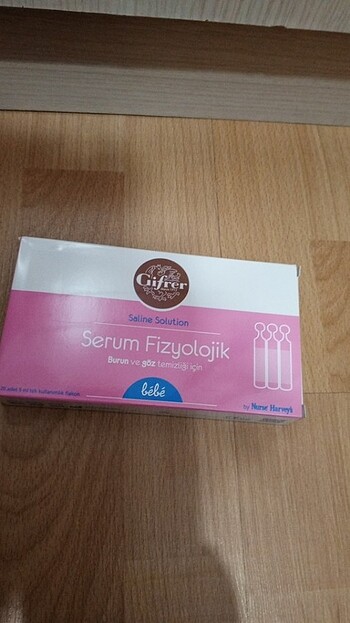 Beden SERUM FİZYOLOJİK BURUN VE GÖZ TEMİZLİĞİ İÇİN YENİ