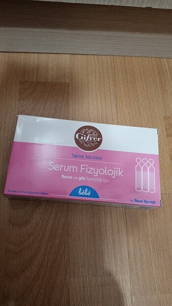 Beden Renk SERUM FİZYOLOJİK BURUN VE GÖZ TEMİZLİĞİ İÇİN YENİ