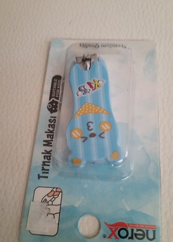 Çocuklar için renkli tırnak makası - Görsel 2