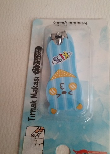 Çocuklar için renkli tırnak makası - Görsel 6