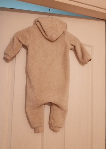 Kürklü Bej Bebek Tulumu - Görsel 9