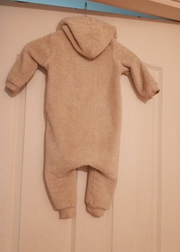 Kürklü Bej Bebek Tulumu - Görsel 8