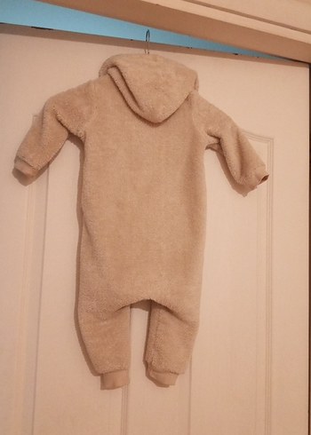 Kürklü Bej Bebek Tulumu - Görsel 10