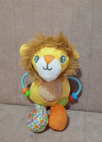 Renkli Aslan Diş Kaşıyıcı ve Çıngırak Oyuncak - Görsel 6