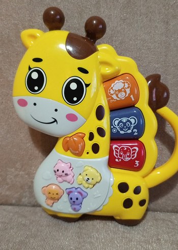 Renkli Zürafa Eğitici Oyuncak - Görsel 2