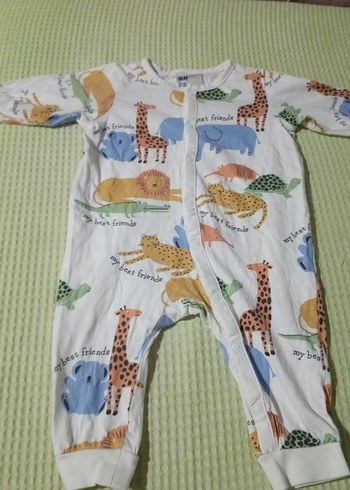 Uzun Kollu Fermuarlı Bebek Tulumu - Görsel 4