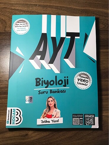 2025 AYT Biyoloji Tamamı Video Çözümlü Soru Bankası Benim Hocam 