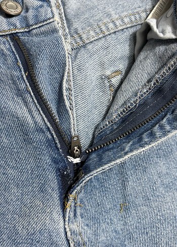 Gevşek Kesim Midi Kadın Kot Pantolon - Görsel 4