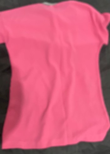 Pembe Fermuarlı Hamile Tişörtü ya da oversize elbise - Görsel 5