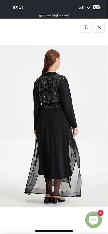 40 Beden Tuğba abaya