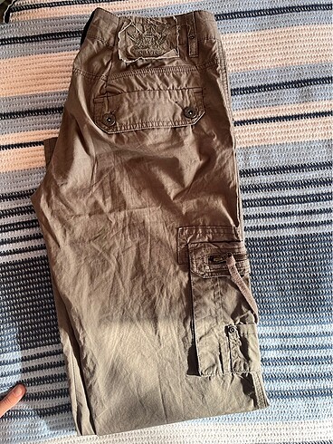 Vintage kargo pantolon