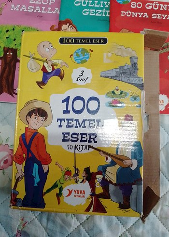 100 Temel Eser Çocuk Kitapları Seti