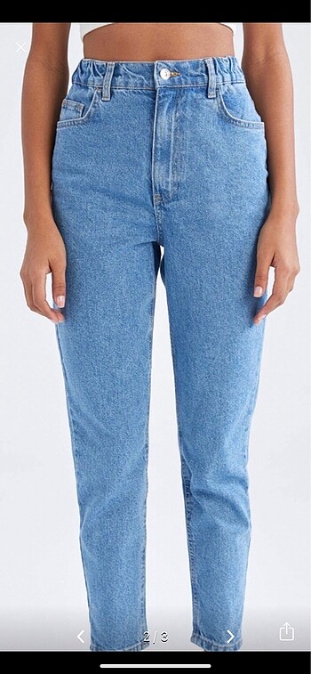 Defacto mom jeans kot pantolon