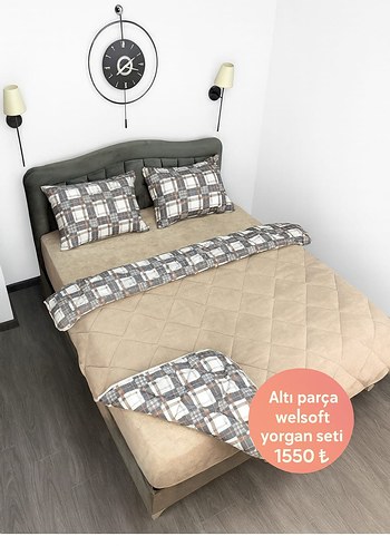 uyku seti yorgan - Görsel 6