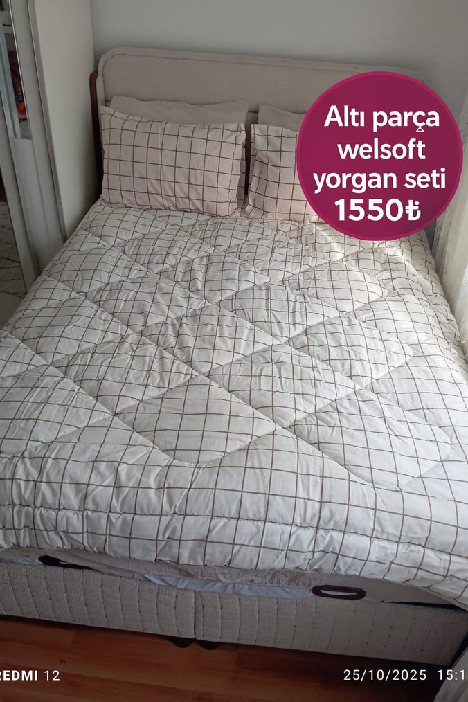 uyku seti yorgan - Görsel 4