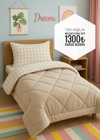 Tek Kişilik Yatak Seti - Görsel 11
