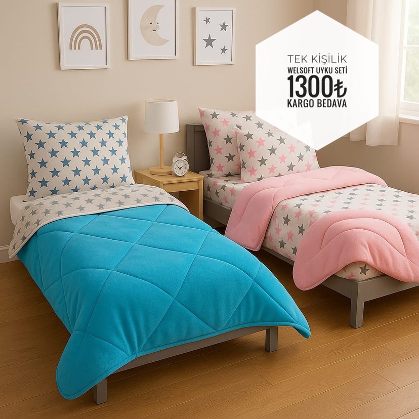 Tek Kişilik Yatak Seti - Görsel 2