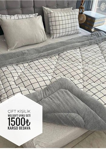 Çift Kişilik Welsoft Uyku Seti - Görsel 2