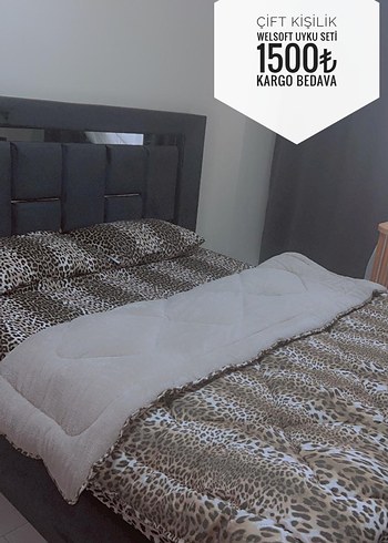 Çift Kişilik Welsoft Uyku Seti - Görsel 7