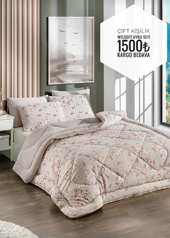 Çift Kişilik Welsoft Uyku Seti - Görsel 11