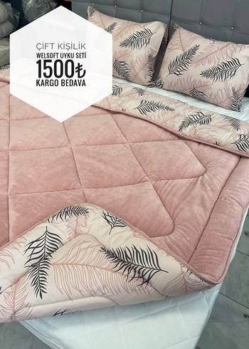 Çift Kişilik Welsoft Uyku Seti - Görsel 17