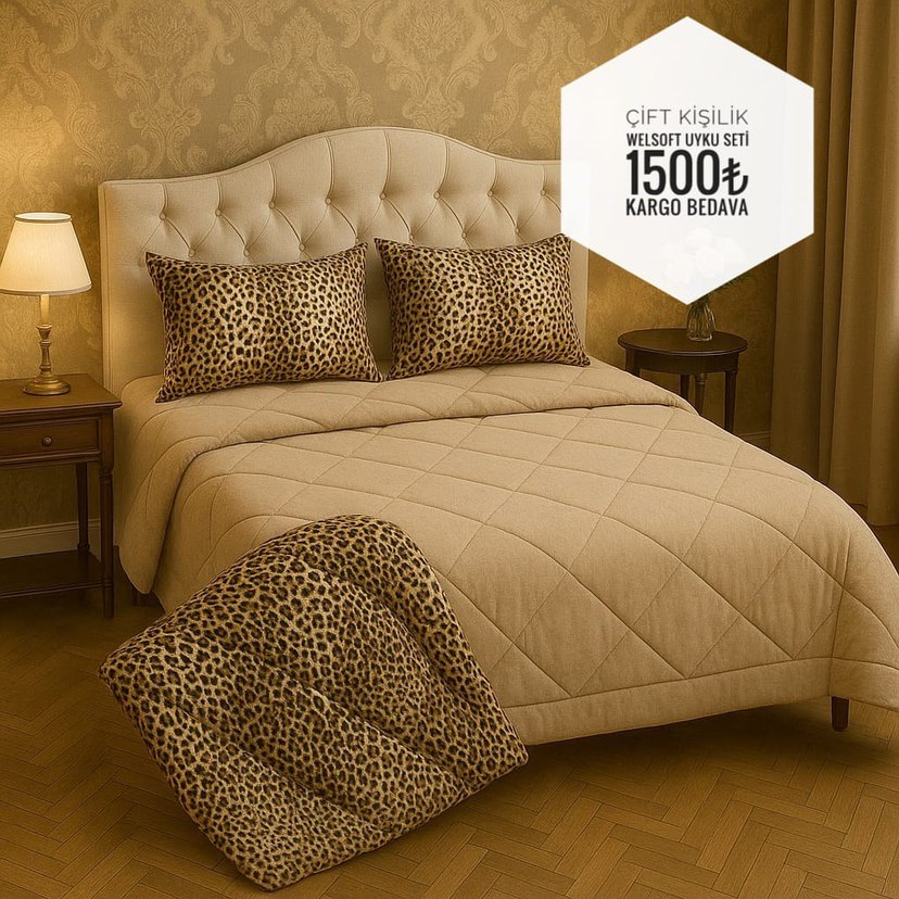 Çift Kişilik Welsoft Uyku Seti - Görsel 4