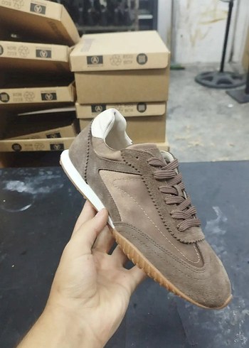 Diğer Kahverengi Suet Sneaker