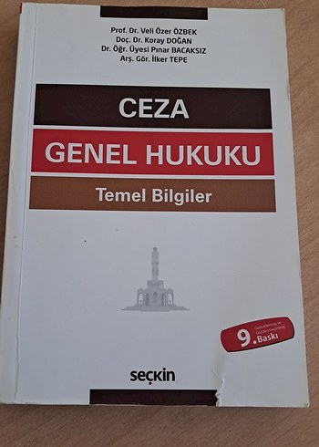 Ceza Genel Hukuku Temel Bilgiler - Seçkin