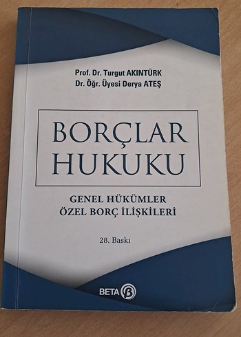 Borçlar Hukuku - Genel Hükümler, Özel Borç İlişkileri
