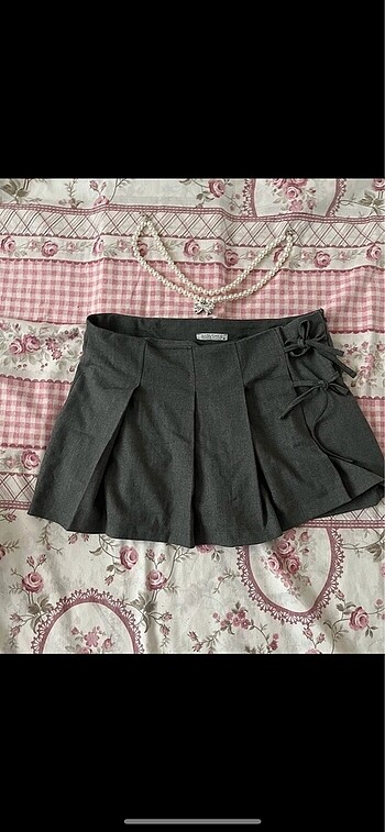 Pileli Mini Etek