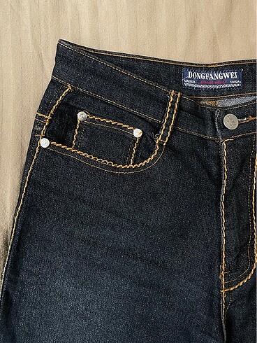xs Beden Vintage Y2K kot pantalon / jean