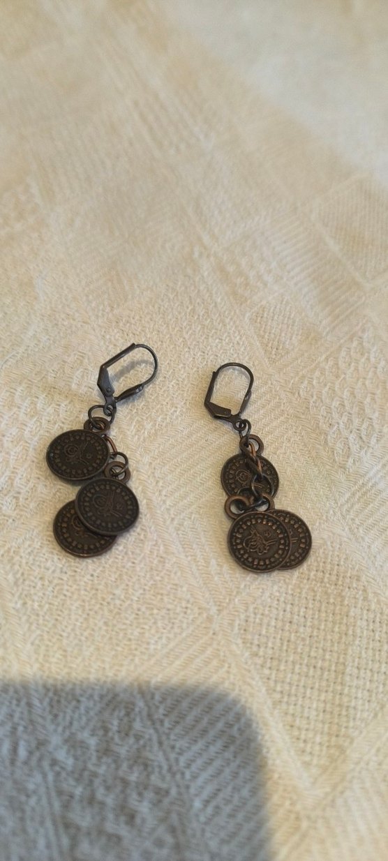 Uzun Kahverengi Boncuklu Bohem Kadın Kolye - Görsel 5