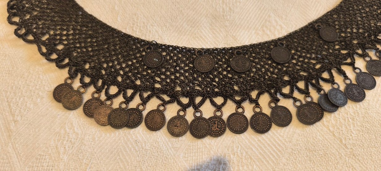 Uzun Kahverengi Boncuklu Bohem Kadın Kolye - Görsel 3