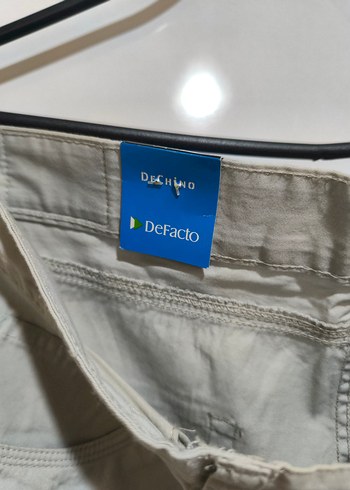 Gri Pamuklu Kemerli Erkek Pantolon - Görsel 4