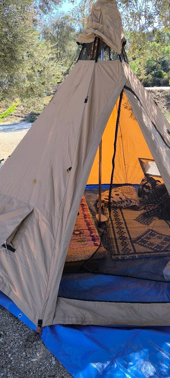 taba renk çadır - Görsel 2