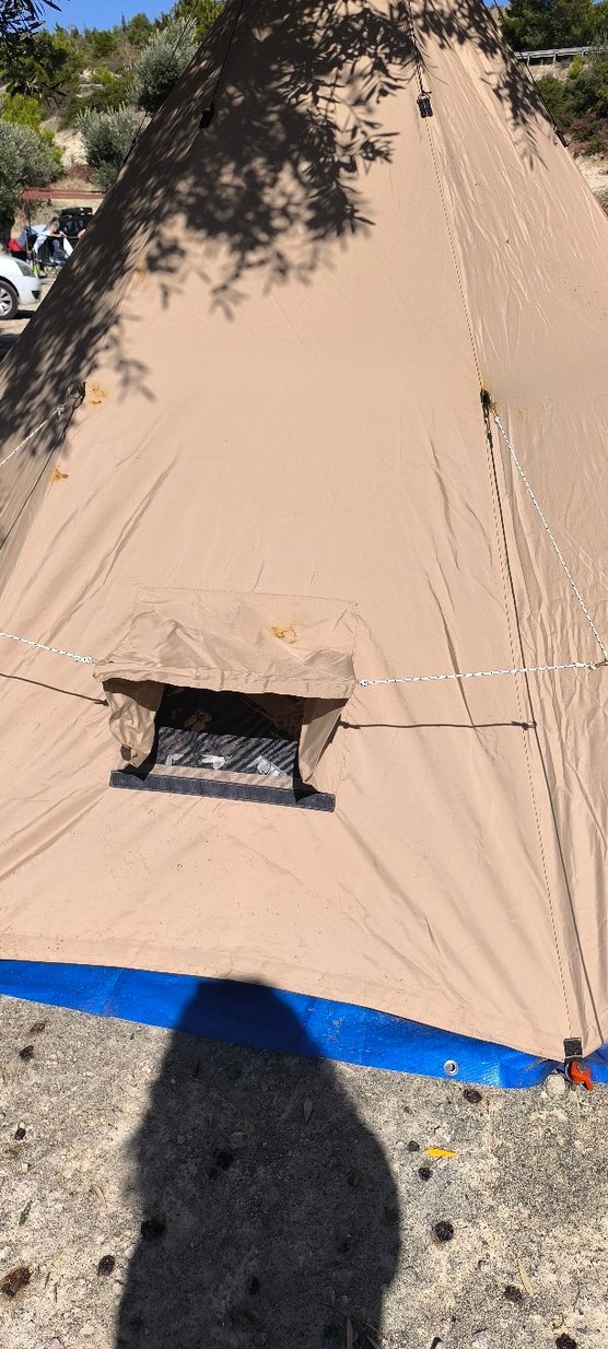 taba renk çadır - Görsel 5