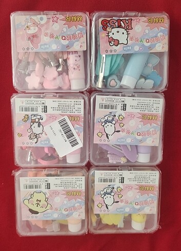 Saç tokası kendin yap seti - Görsel 3