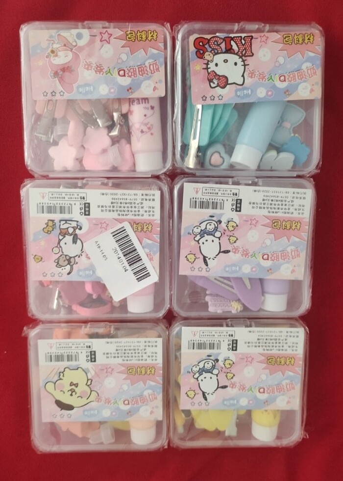 Saç tokası kendin yap seti - Görsel 3